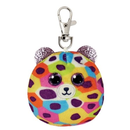 TY Squishy Beanies Clip Giselle, Leopard