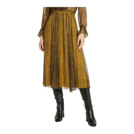 Pomandère Midi Skirts Brun, Dame