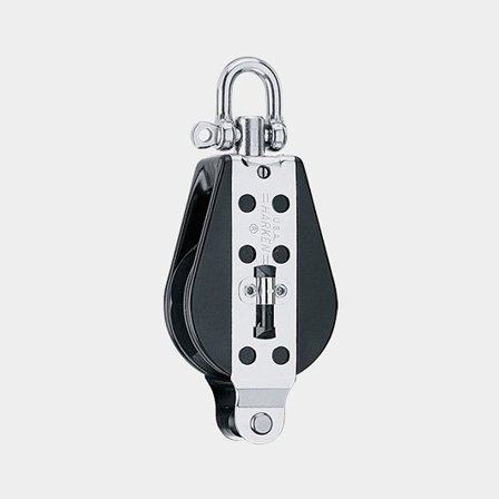 Harken 76mm Midrange Hexaratchet Block - Becket, Starboard (1550)