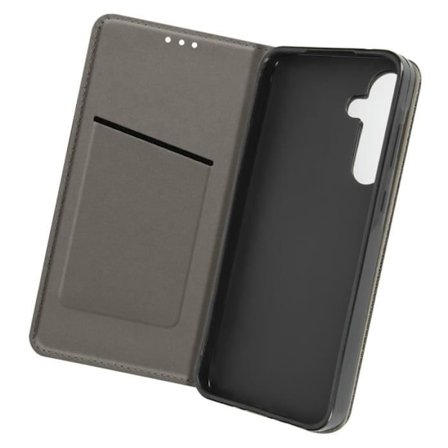 Kotelo Samsung A35 5G:lle - AVIZAR - Rakeinen tehoste - Korttiteline - Videotuki - Musta