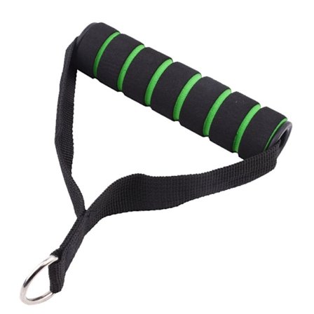 Enhåndsgrep, lat pull-down håndtak for treningsbåndsett, ideelt for trening grønn