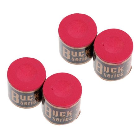 Premium 4 Stk./sæt Snooker Pool Kø Kridt Billard Tilbehør Rød