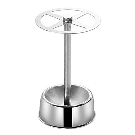 Kosmetisk børste og tannbørsteholder i rustfritt stål