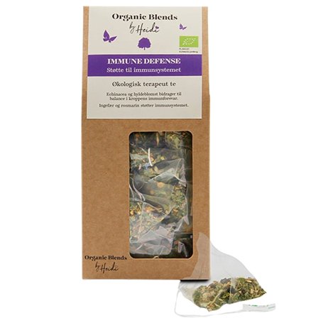 Organic Blends By Heidi Immune Defence Te Ø 60 g, Helse & Madvarer, Te, Earl Grey Te