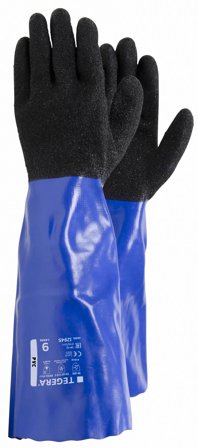 Tegera 12945 Kemskyddshandske PVC, nylon 10, Arbetskläder