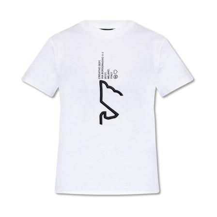 Emporio Armani - T-shirts - Vit - Dam - Storlek: L, Dam, Storlek: L