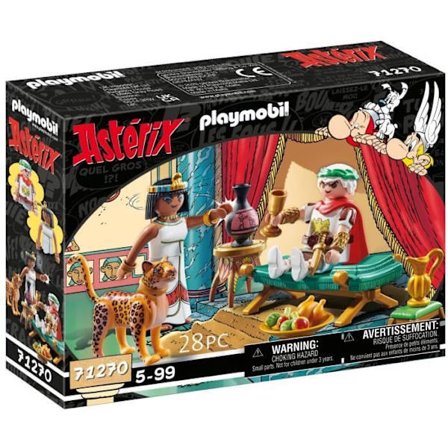 PLAYMOBIL 71270 Caesar och Cleopatra, Asterix, Karaktärer, Från 5 år