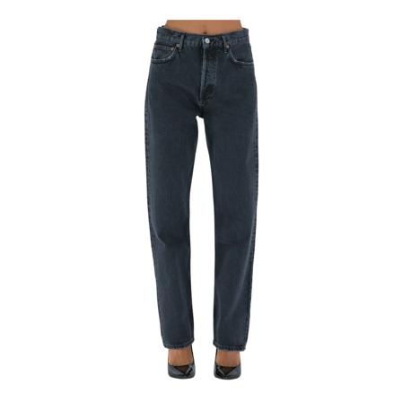 Agolde Loose-fit Jeans , Zwart , Dames , Maat: W26