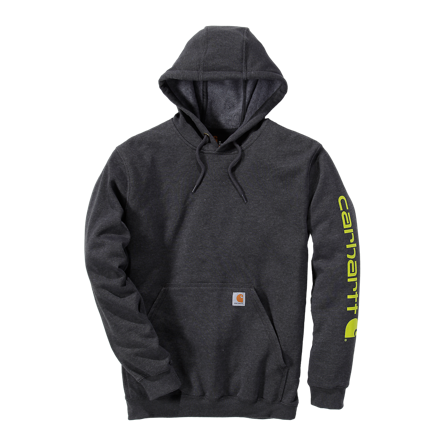 Carhartt K288026 Huvtröja stålgrå S, Kläder