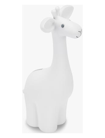 Bambam - Sparegris Giraf I Gaveæske Home Kids Decor Storage Piggy Banks White Bambam