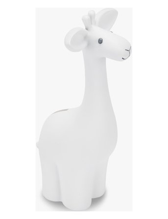 Bambam Bambam - Sparegris Giraf I Gaveæske - White - ONE SIZE x 7