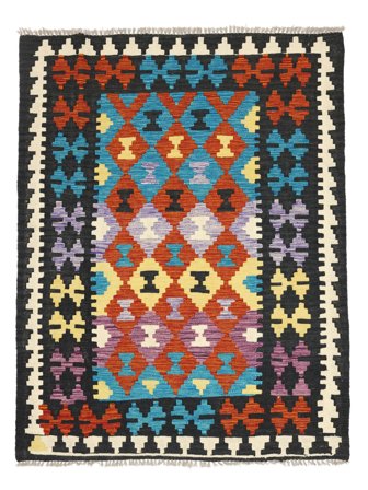 Kilim Afghan Old Style Rug Oriental (Wool, Afghanistan)