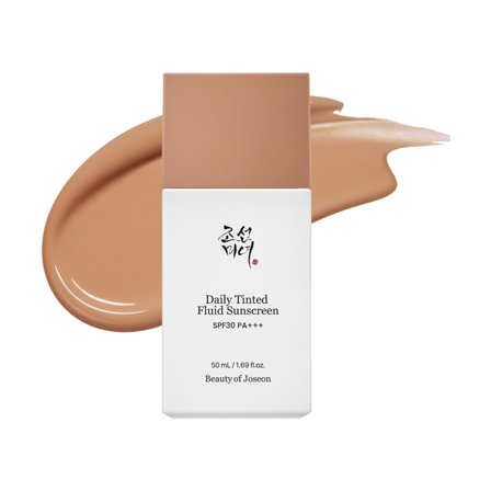 BEAUTY OF JOSEON Daily Tinted Fluid Sunscreen Broad Spectrum SPF 30 PA +++ 50ml - Solare viso alta prot.