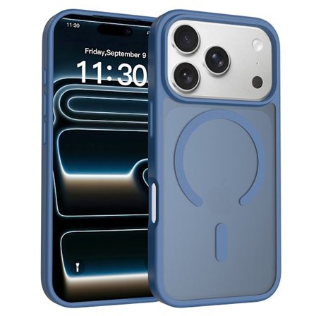 iPhone 17 Pro Max Magnetisk Telefon Cover 2-i-1, Mobiltelefon Beskyttelsescover