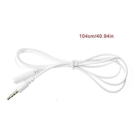 4-polig 3,5 mm Jack Hane Till Hona Hörlurs Stereo Ljud Aux Förlängningskabel
