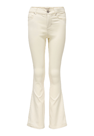 Only Flared Jeans Kogroyal Byxor Dam Beige 140