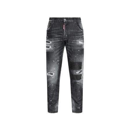 Dsquared2 Slim-fit Jeans , Grijs , Heren , Maat: 3XL