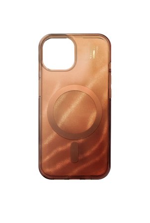 IDEAL OF SWEDEN Clear Case Glitter Glow MagSafe iPhone 13 / 14 / 15 / 16e Mocha Mousse, Tøj & Bolig, Elektronik, Telefon & Mobiltilbehør