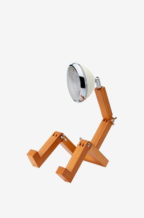 Mr. Wattson - Pöytävalaisin Mr. Wattson Mini - Valkoinen - Pöytävalaisimet - - Homeroom