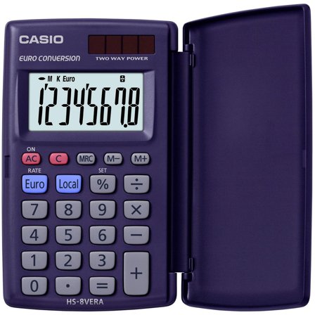 CASIO Miniräknare HS-8VERA svart - Lyreco - Kontorsmaskiner - Räknare - Miniräknare