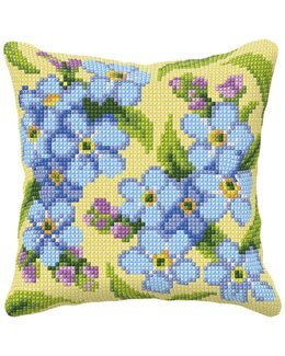 Broderipakke Pute Forglemmegei - Orchidea