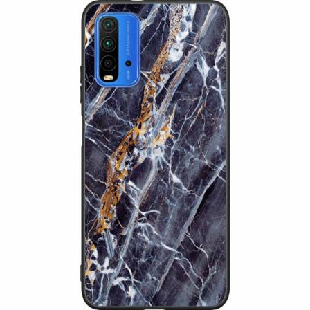 Xiaomi Redmi 9t Svart Skal Marmor