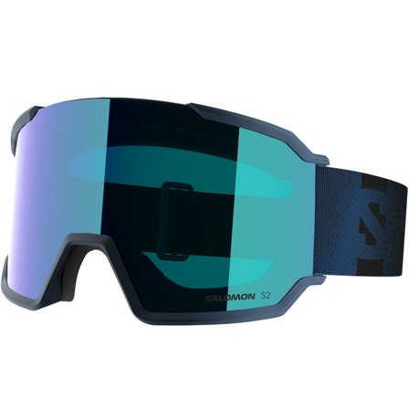 Salomon - Skibrille Unisex S/view 3 Ml - Dress Blue