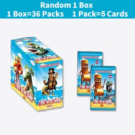 Brainrot Card Tilfældig italiensk Brainrot Collection Card Tung Tung Tung Sahur Tralalero Tralala Kort Brætspil Trading Carte Legetøj