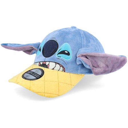 Difuzed - Azul adjustable Boné - Lilo & Stitch Pineapple Stitch Plush Blue Adjustable @ Hatstore