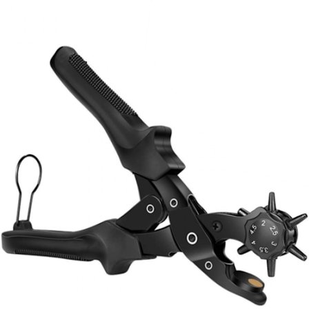 1 stk. Bælte hulmaskine, læderhulslag med huller