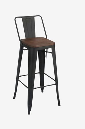 NORDFORM - I Frankrike Barstol 2-pack - Svart - Barstolar & pallar - Från Homeroom