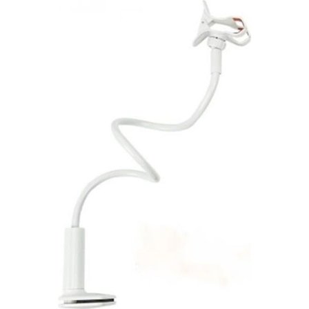 Universelt multifunksjonelt krybbe kamerafeste for baby monitor, hvit