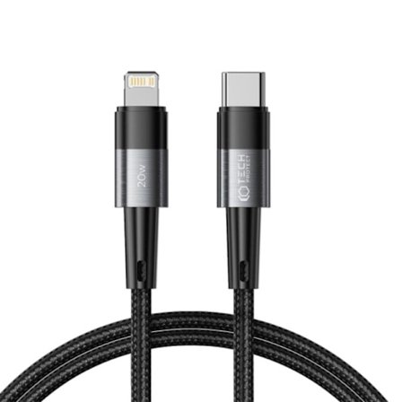 Tech-Protect USB-C till Lightning kabel Ultraboost 1m - Grå