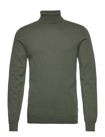 Man Turtleneck Knitwear Turtlenecks Grønn Davida Cashmere