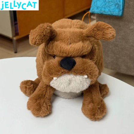 Jellycat Bedårande Derreck Hund Plysch BNWT Mjuk Leksak Samlarobjekt Present till Barn