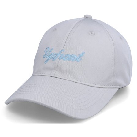 Upfront - Beige unconstructed Keps - Reef Baseball Grey/Dark China Blue Dad Cap @ Hatstore