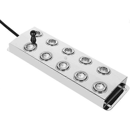 10 Ultraljuds Dimmaskin Fogger 7000ML/H Vattenfontän Damm Dimmaskin Atomizer Luftfuktare wi