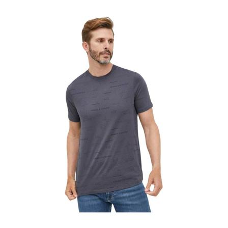 Armani Exchange, T-Shirts Grijs, Heren, Maat:L