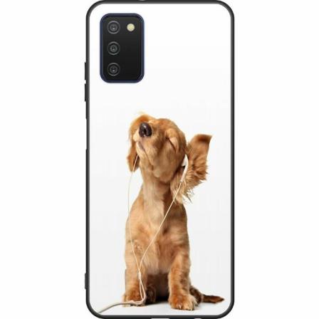 Samsung Galaxy A03s Svart Skal Hund