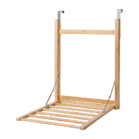 Åhléns Home Torkställning för dörr i bambu Väggkrokar & kroklister ONESIZE