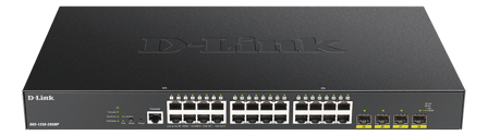 D-LINK DGS 1250-28XMP - switch - 28 porter - smart - rackmonterbar