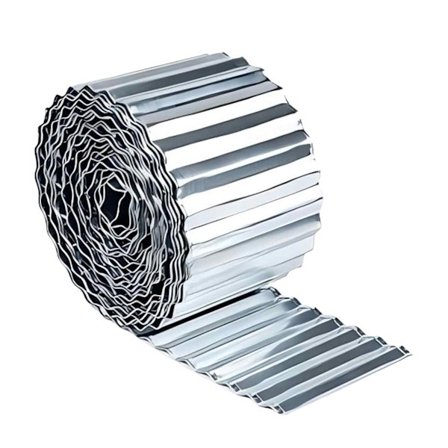 Galvaniseret stålgræskant – Ukrudtsbarriere og klippekant