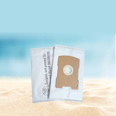 5 stk Filterposer Egnet for Vorwerk Vt260/265/270 Serie Støvpose