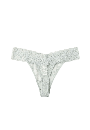 Å WOMAN Stringtrosa med spets AMBER Trosor Grön XS