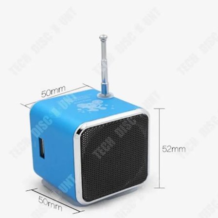 Portable Bluetooth-høyttalere Mini 3W Trådløs Utendørs[D]