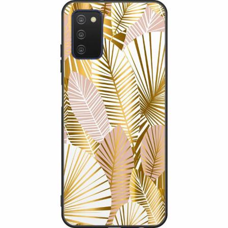 Samsung Galaxy A03s Svart Skal Gold