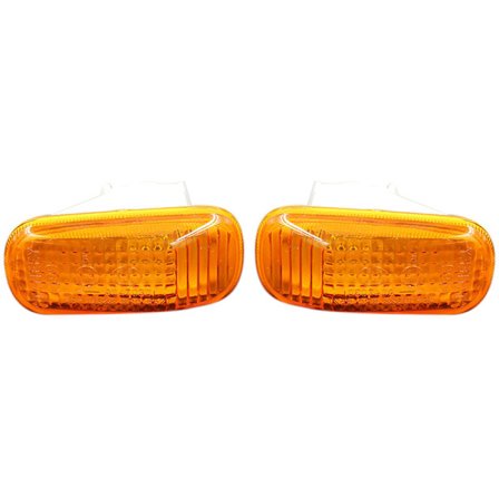 Sidoblinkers - Stänkskyddslampa Lämplig för City Stream Odyssey -V FIT JAZZ 2002-2014 Gul