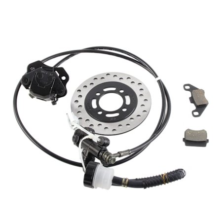 Skivebremsesæt Pad Rotor til 50cc 110cc 125cc 150cc 200cc 250cc Dirt Bike Quad ATV Go Kart