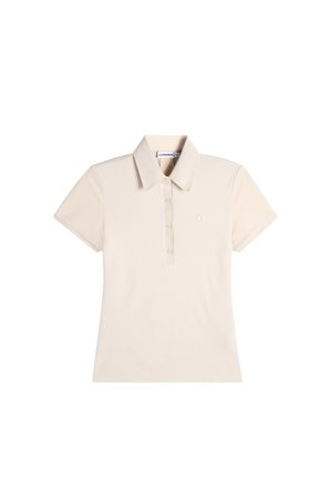 J.Lindeberg - Kailey Hybrid Knit Polo Shirt - Golf - Grey - Women - M