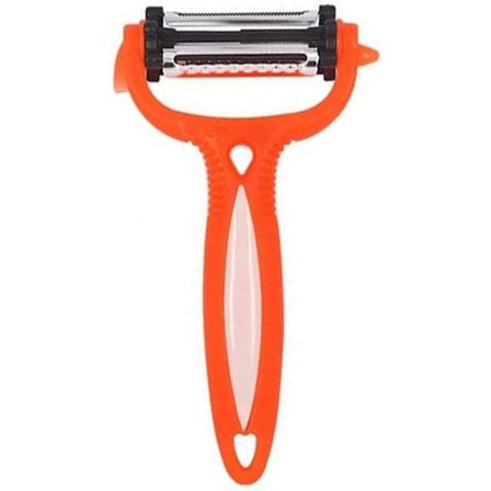 Skrellere Multifunksjonell 360 Graders Roterende Kjøkkenverktøy Grønnsak Frukt Potet Gulrot Skreller